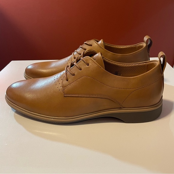Amberjack Men’s The Original Brown Honey‎ Leather Oxford Timeless Dress Shoes main image 4